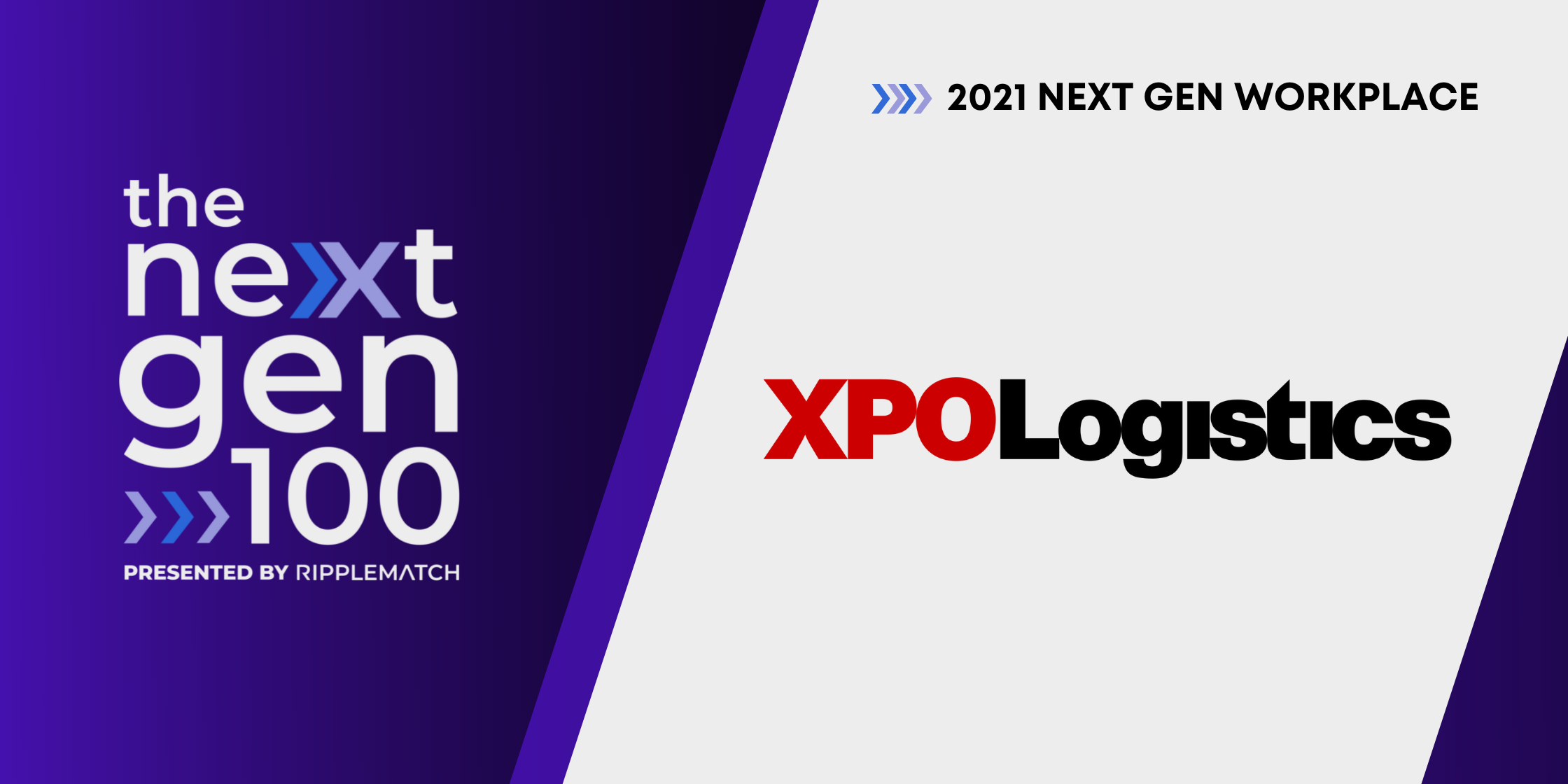XPO Logistics is a Top 100 Next Gen Workplace 2021